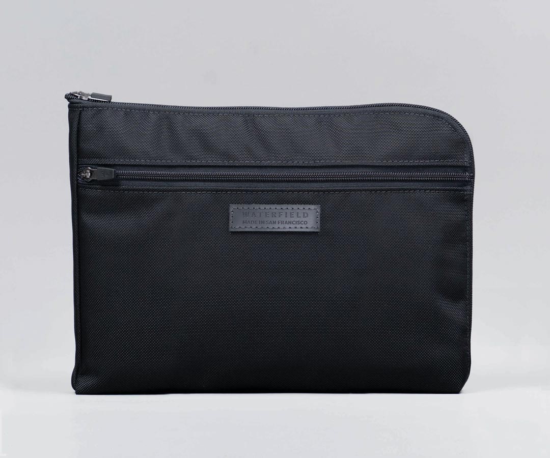 Black ballistic nylon
