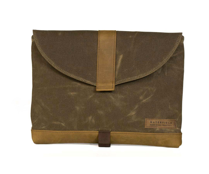 Waxed Canvas and Grizzly Leather