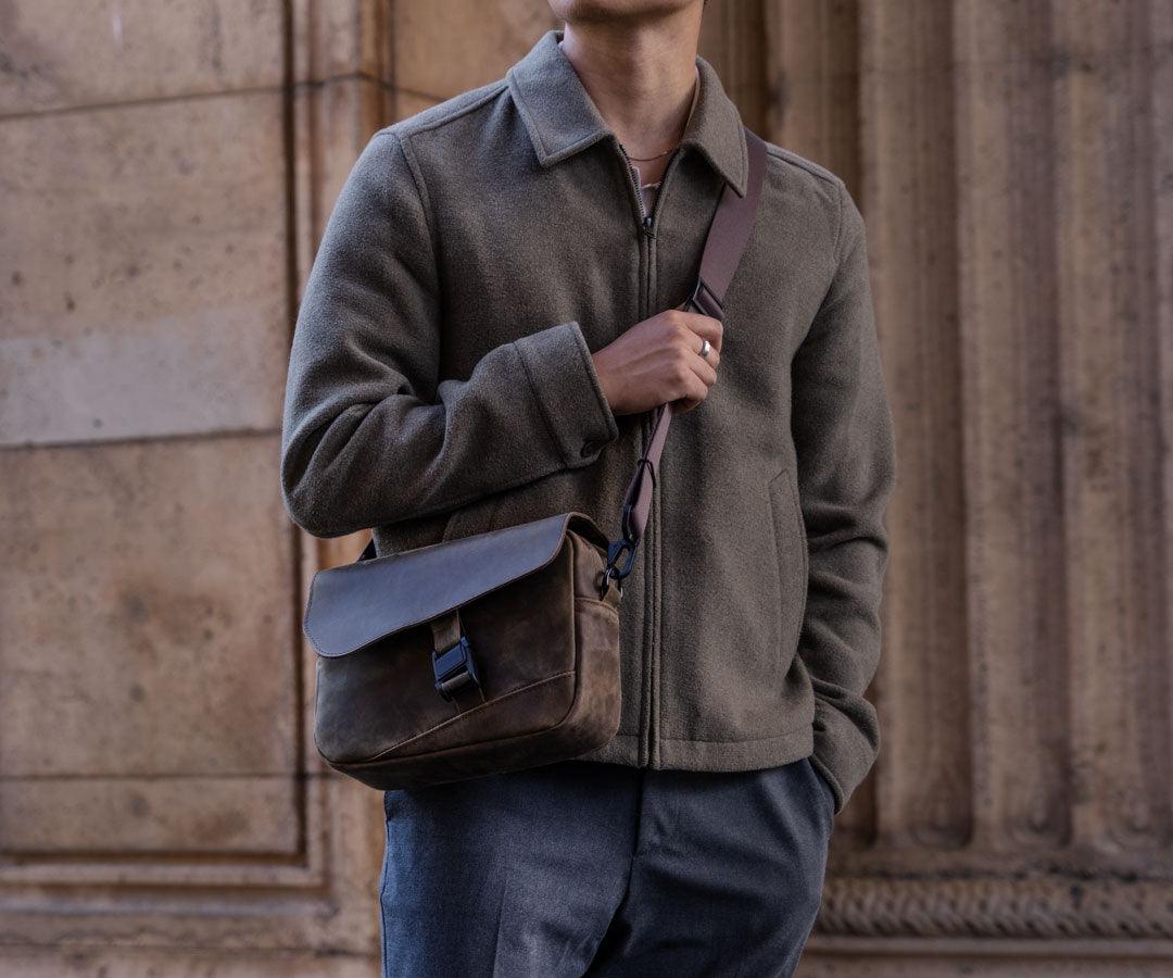Hudson Leather Crossbody