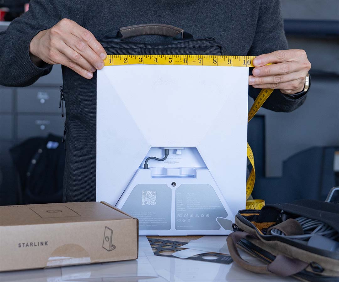 Measuring a Starlink Mini
