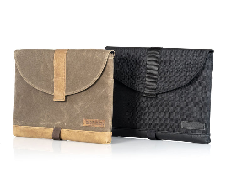 In Waxed Canvas and Ballistic Nylon