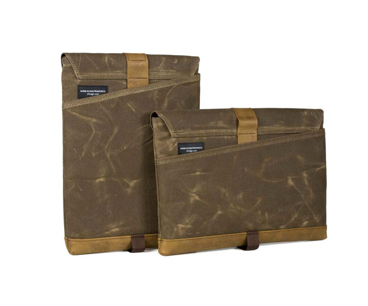 Back: Includes a pocket for documents