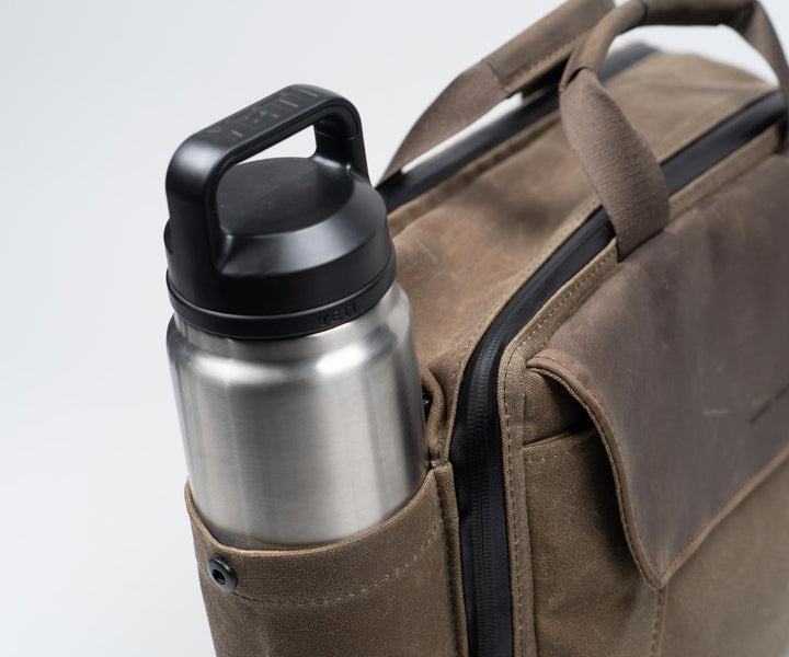 Secure pocket with snaps