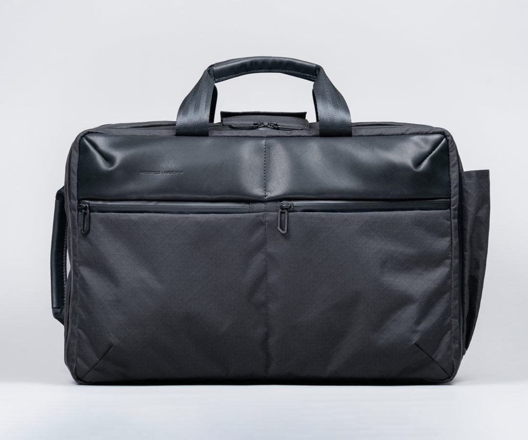 Black EcoPak® + Black Leather