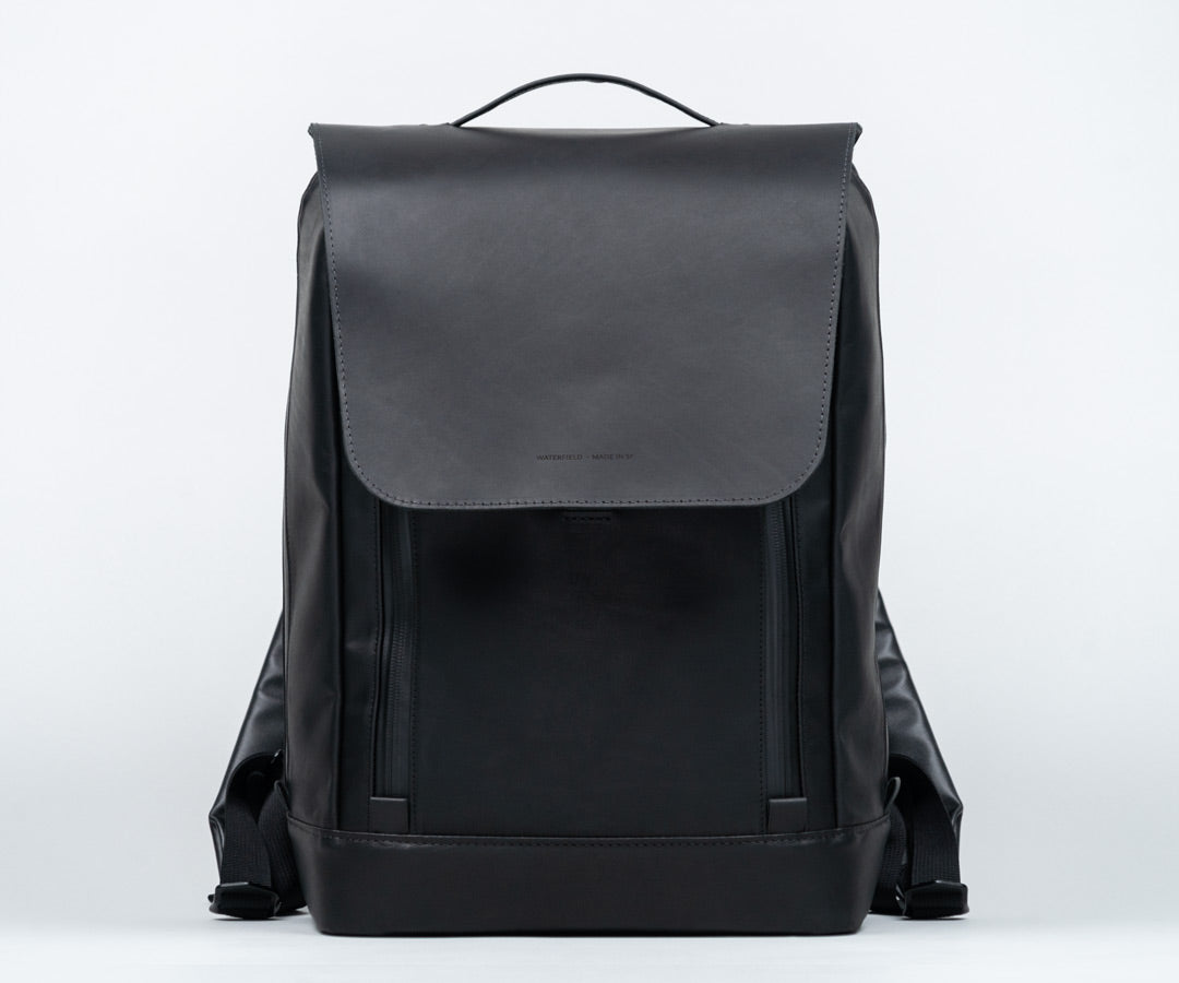 Black leather