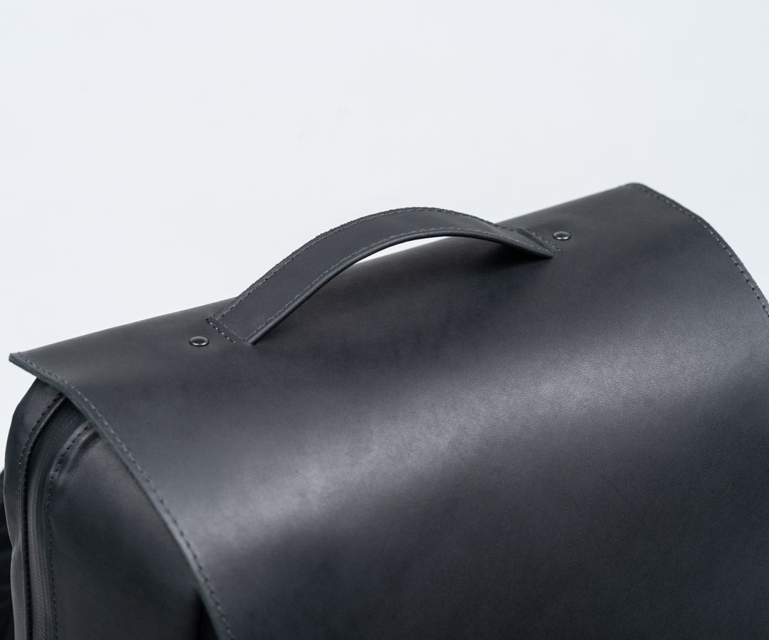 Leather handle