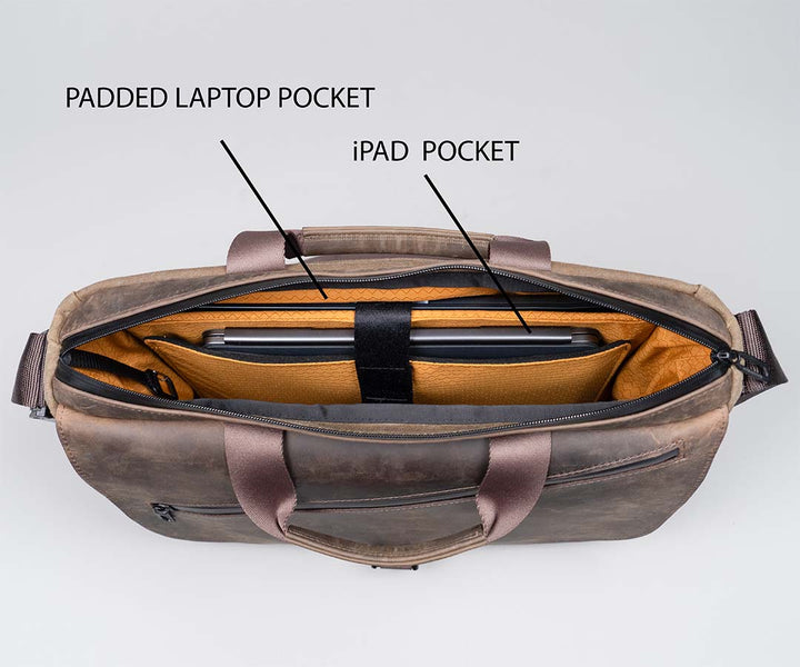 Device pockets are padded with soft fleece