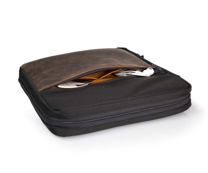 Premium full grain leather pocket 